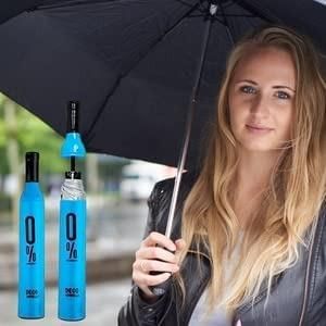 Folding Umbrella with Bottle Cover(Assorted Color) - Premium  from Roposo Clout - Just $700! Shop now at Mystical9