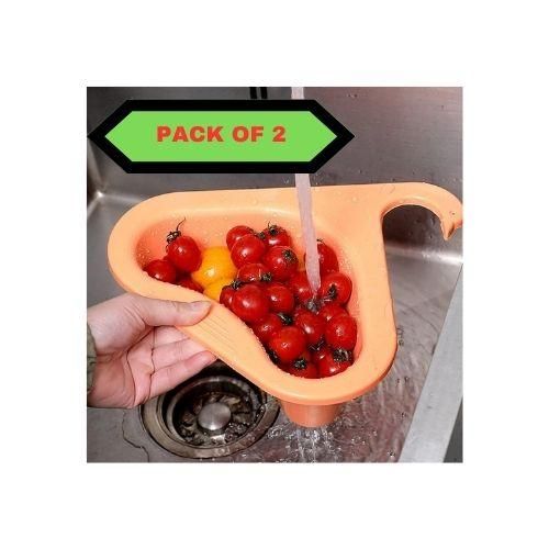 Multipurpose Plastic Kitchen Sink Organizer Corner(Pack of 2) - Premium  from Roposo Clout - Just $499! Shop now at Mystical9