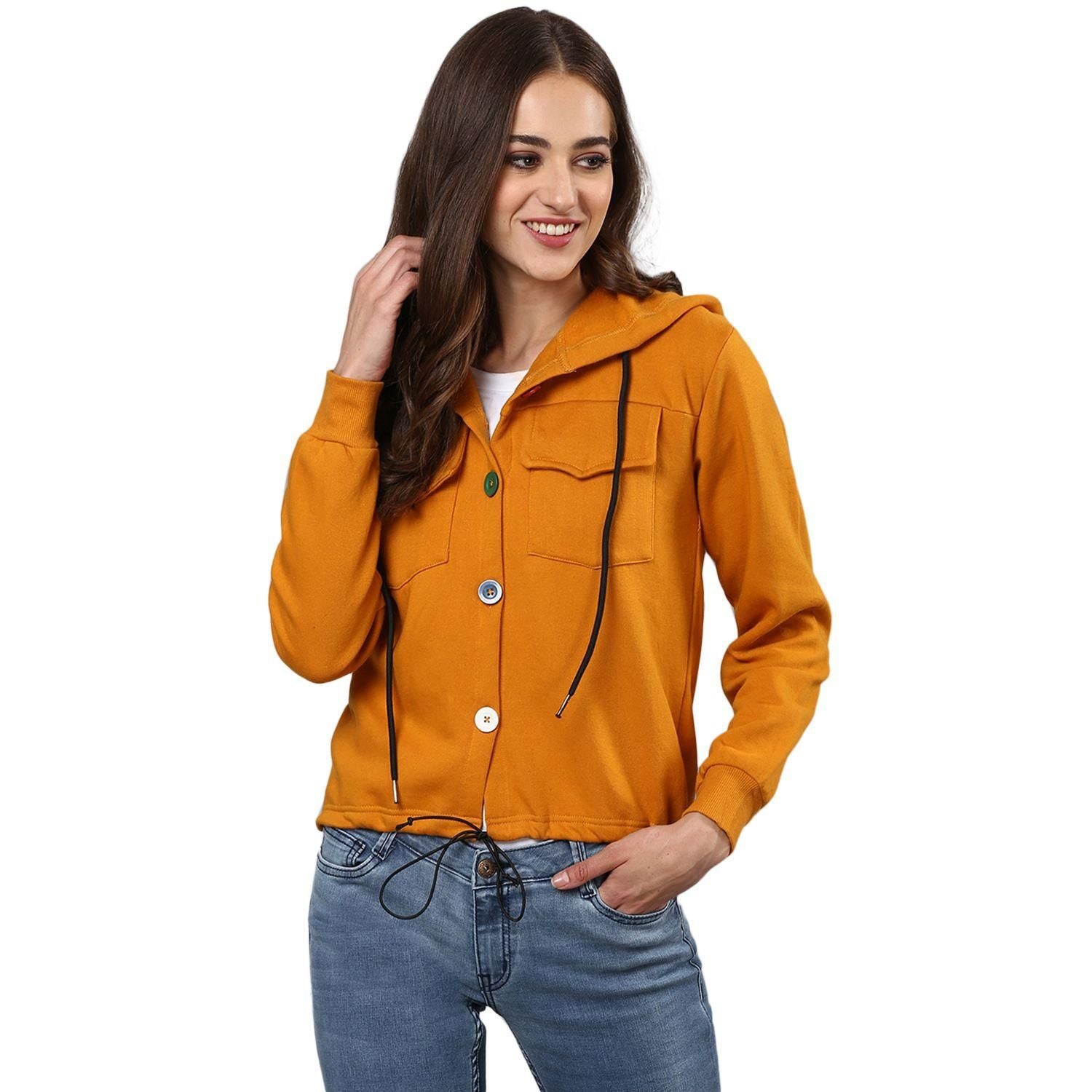 Campus Sutra Women's Stylish Sweatshirts - Premium  from Roposo Clout - Just $1300! Shop now at Mystical9
