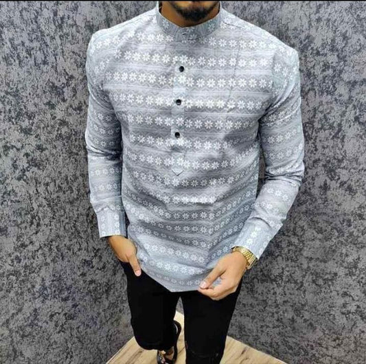 Latest Men's Cotton Printed Shirt - Premium  from Roposo Clout - Just $712! Shop now at Mystical9