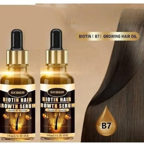 Herbal Biotin Anti Hair Loss Boosting Hair Growth Serum 30ML (Pack of 2) - Premium  from Roposo Clout - Just $700! Shop now at Mystical9