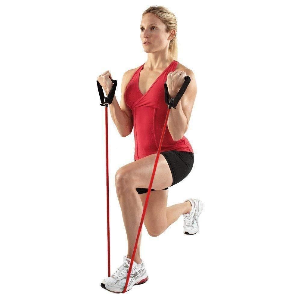Double Toning Resistance Tube Heavy Quality Exercise Band for Stretching - Premium  from Roposo Clout - Just $550! Shop now at Mystical9