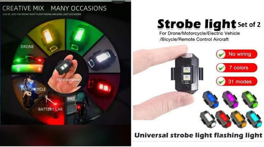 Light - LED Strobe Light For Bike/ Car/ Cycle/ Drone - Premium  from Roposo Clout - Just $600! Shop now at Mystical9