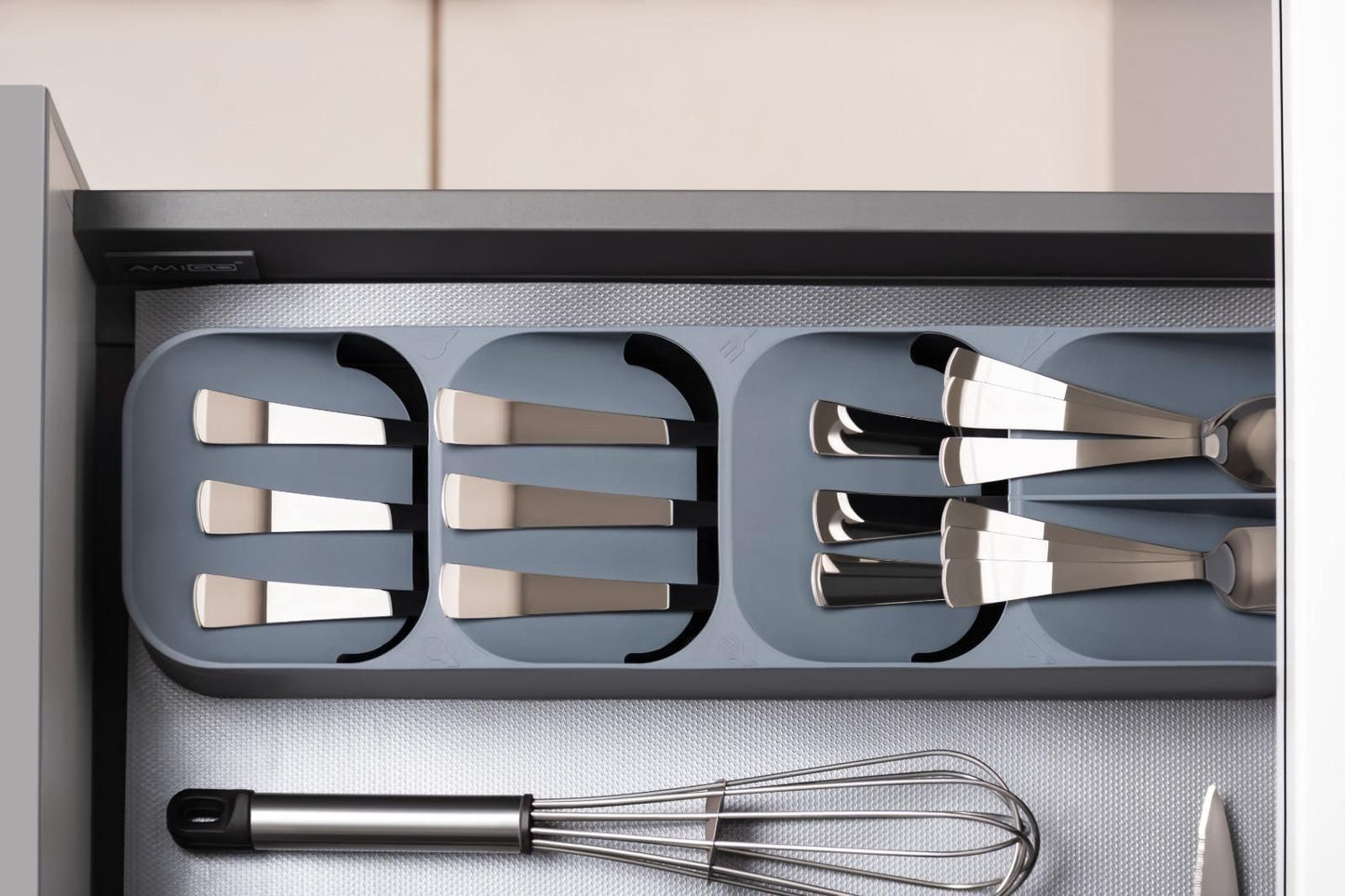 Junk Drawer Organizer Tray for Cutlery Silverware Original Knife and Fork Storage (Pack of2) - Premium  from Roposo Clout - Just $680! Shop now at Mystical9