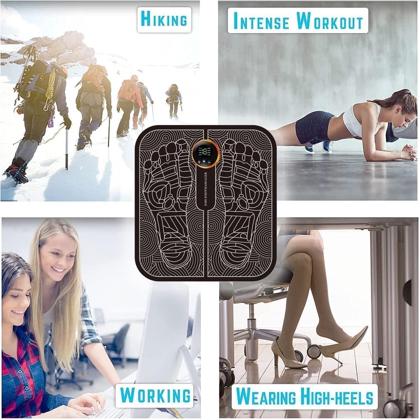 Foot Massage Pain Reliever, Wireless Electric EMS Massage Machine - Premium  from Roposo Clout - Just $650! Shop now at Mystical9