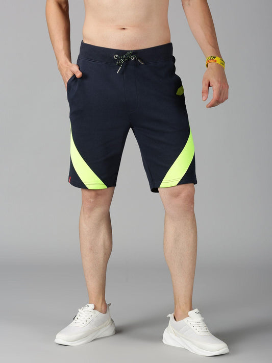 UrGear Cotton Blend Color Block Regular fit Mens Shorts - Premium  from Roposo Clout - Just $800! Shop now at Mystical9