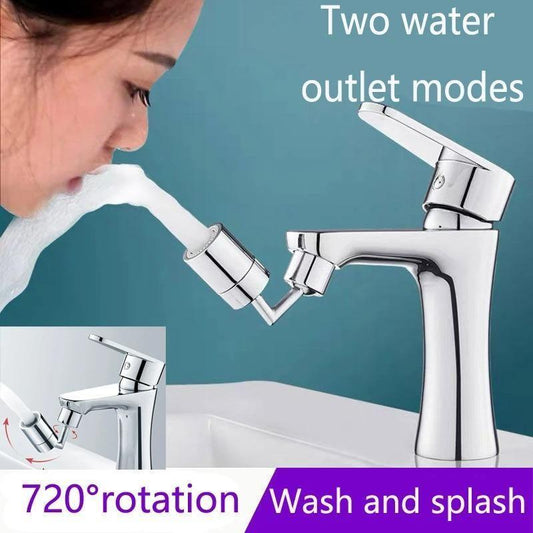 Filter Faucet -Kitchen 720� Rotatable Splash Filter Faucet Sprayer Head Flexible Bathroom Tap Extender - Premium  from Roposo Clout - Just $550! Shop now at Mystical9
