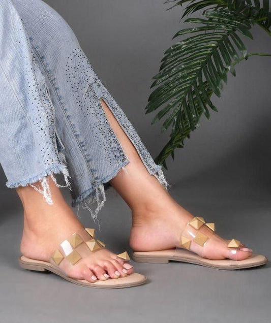 Stylish Ethnic Slip On Trendy Flat Sandal For Women's - Premium  from Roposo Clout - Just $985! Shop now at Mystical9