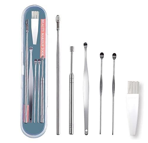 6 Pieces Ear Wax Removal Smooth Stainless Steel Kit - Premium  from Roposo Clout - Just $500! Shop now at Mystical9