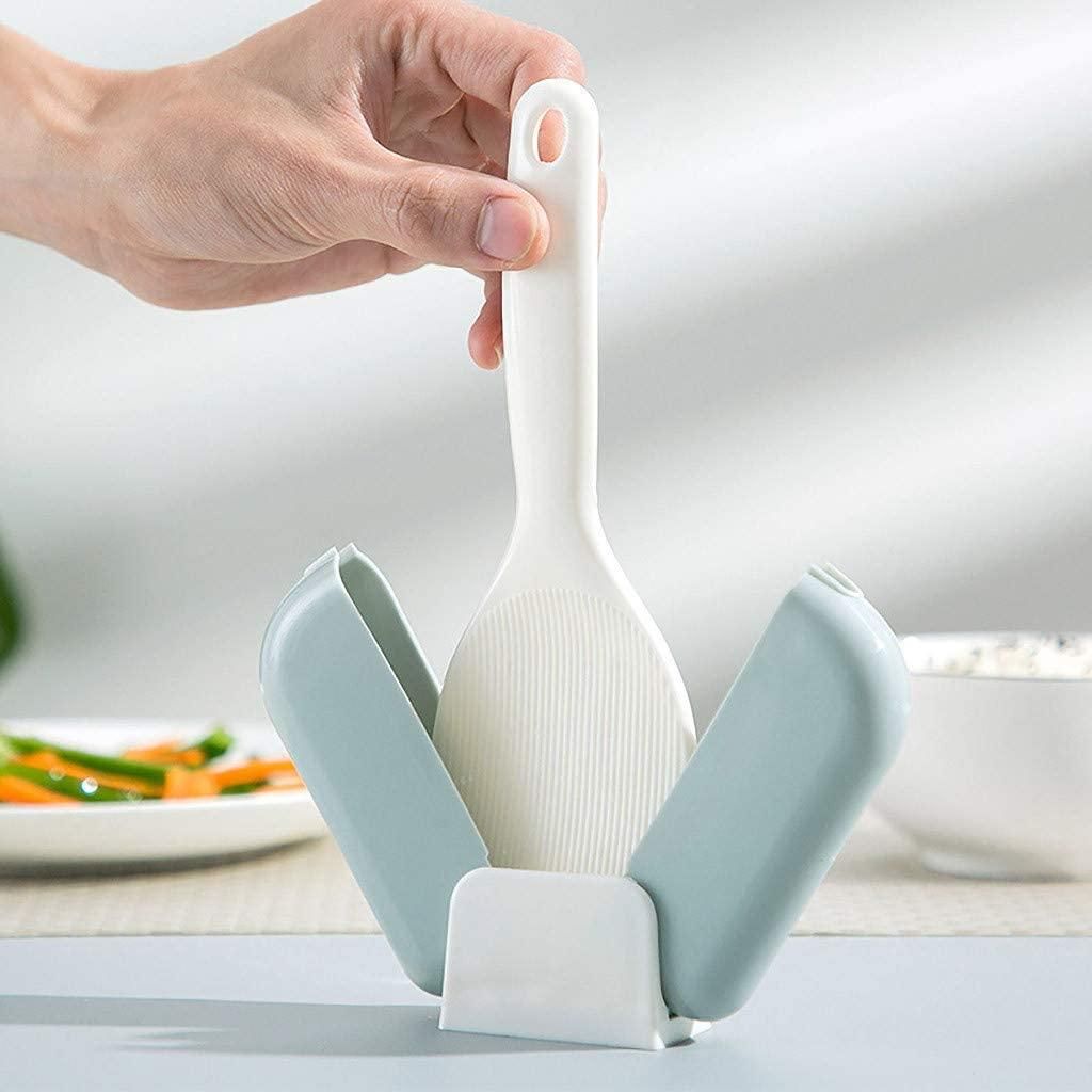 Stand-Up Rice Spoon-Automatic Opening And Closing Stand-Up Rice Spoon(Pack of 1) - Premium  from Roposo Clout - Just $619! Shop now at Mystical9