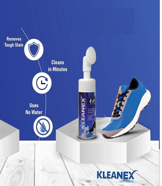 Shoe Cleaning Foam Without Wash With Attached Silicon Brush (150ml) - Premium  from Roposo Clout - Just $600! Shop now at Mystical9
