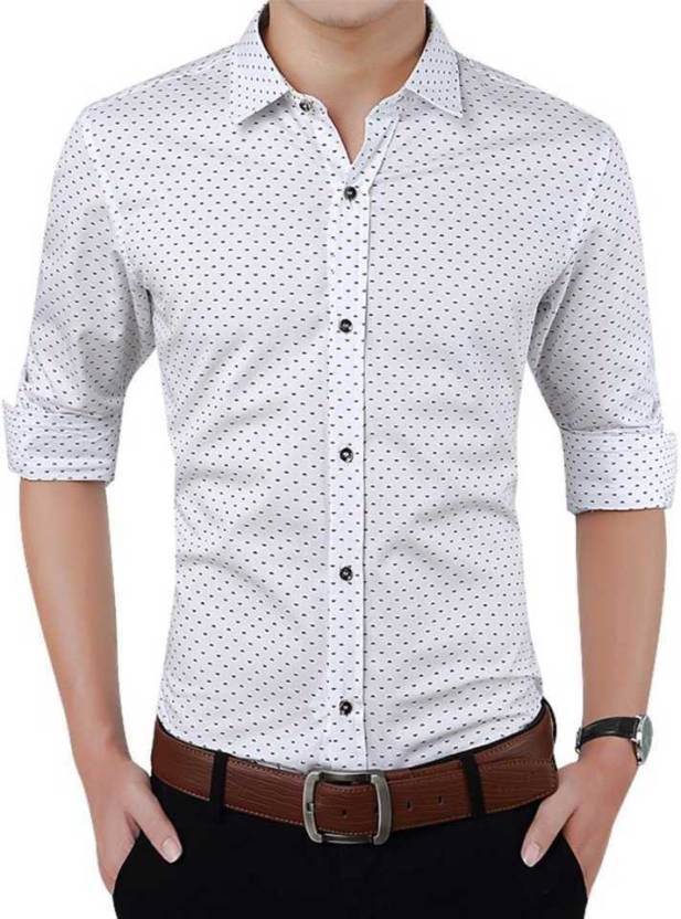 Men Regular Fit Printed Cut Away Collar Casual Shirt - Premium  from Roposo Clout - Just $718! Shop now at Mystical9