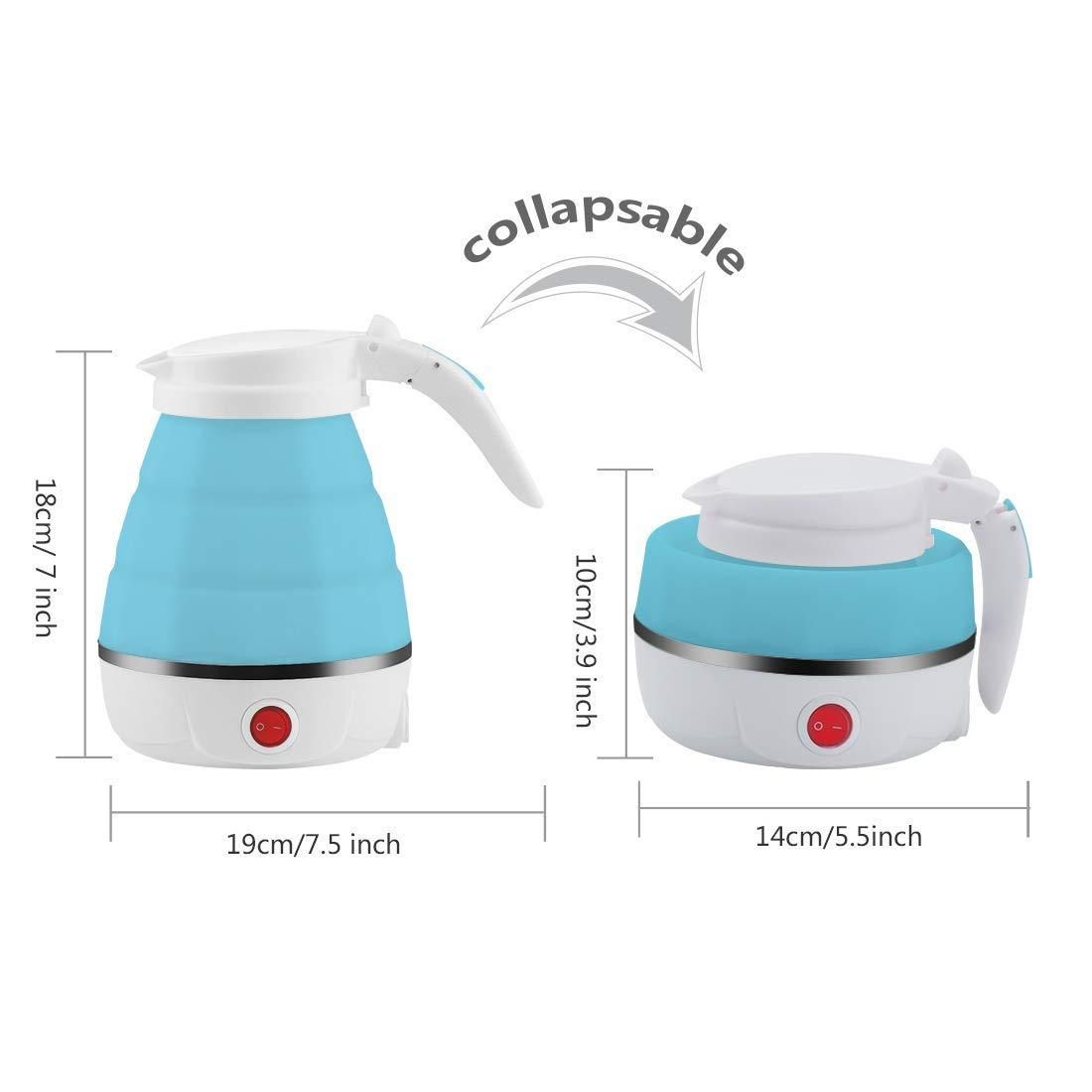Electric Kettle - Silicone Foldable Electric Water Kettle ( 600 ml ) - Premium  from Roposo Clout - Just $980! Shop now at Mystical9