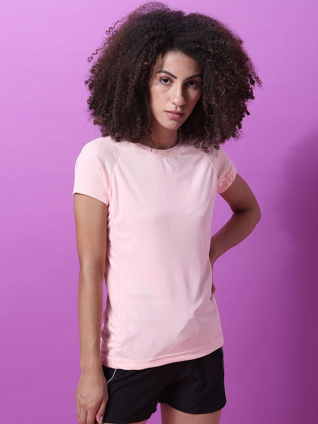 Campus Sutra Women's Polyester Solid T-Shirts - Premium  from Roposo Clout - Just $760! Shop now at Mystical9