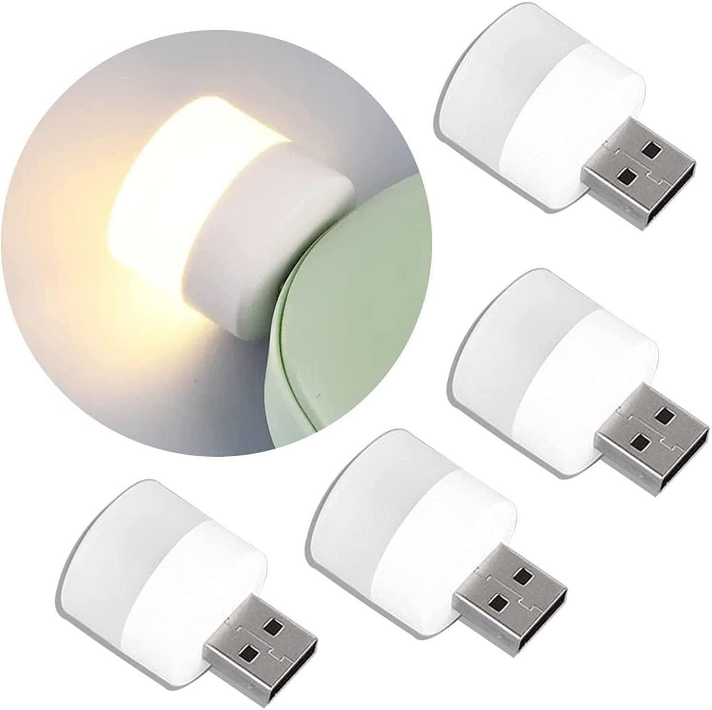 USB Night Lights LED Plug in White Buy 1 Get 2 Free - Premium  from Roposo Clout - Just $550! Shop now at Mystical9