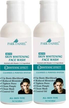 Park Daniel Men's Skin Whitening Face Wash (Pack of 2) - Premium  from Roposo Clout - Just $800! Shop now at Mystical9