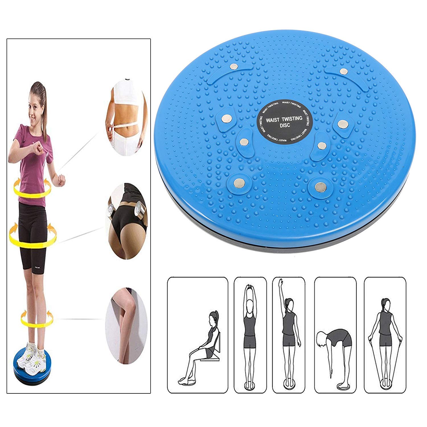 Toning Tube Band, Abs Wheel, Twister Set for Workout - Premium  from Roposo Clout - Just $900! Shop now at Mystical9