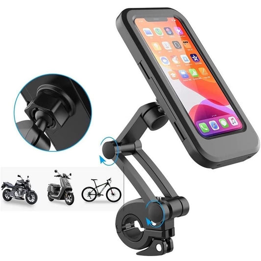 Universal 360 Rotation Bike Waterproof Cell Phone Holder. - Premium  from Roposo Clout - Just $800! Shop now at Mystical9