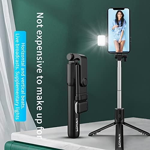 Extendable Flash 3-in-1 Selfie Stick Tripod with Bluetooth Remote - Premium  from Roposo Clout - Just $650! Shop now at Mystical9
