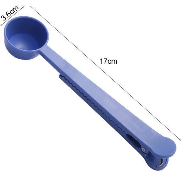 Spoon Clip-Clip Spoon Ergonomic 2-in-1 Plastic Coffee Spoon Sealing Bag Clip Kitchen Tools Buy 1 Get 1 - Premium  from Roposo Clout - Just $650! Shop now at Mystical9