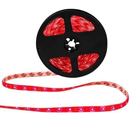 Red Color Plastic LED Strip Light for Diwali and Christmas Lighting 4 Meter With Adaptor - Premium  from Roposo Clout - Just $700! Shop now at Mystical9