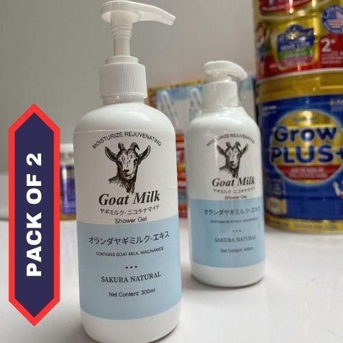 Goat Milk 28-day Whitening Shower Gel (Pack of 2) - Premium  from Roposo Clout - Just $670! Shop now at Mystical9