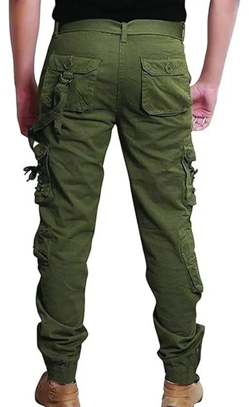 Cotton Solid Sli Fit mens Cargo - Premium  from Roposo Clout - Just $839! Shop now at Mystical9