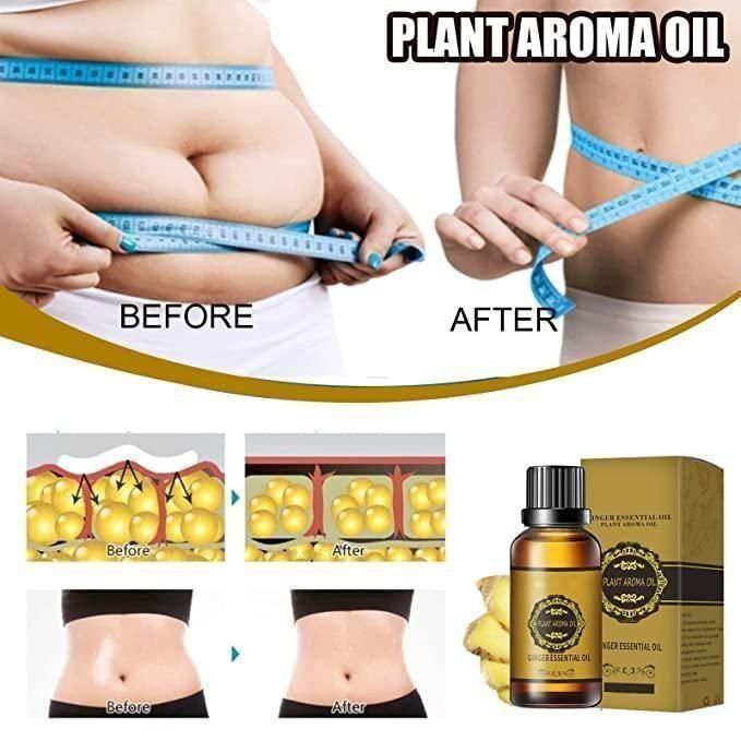 Belly Drainage Ginger Oil(Pack of 2) - Premium  from Roposo Clout - Just $500! Shop now at Mystical9