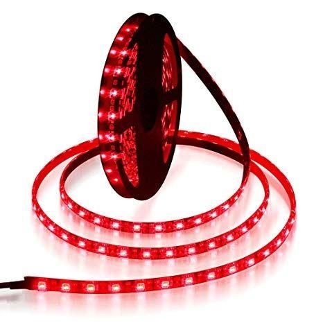 Red Color Plastic LED Strip Light for Diwali and Christmas Lighting 4 Meter With Adaptor - Premium  from Roposo Clout - Just $700! Shop now at Mystical9