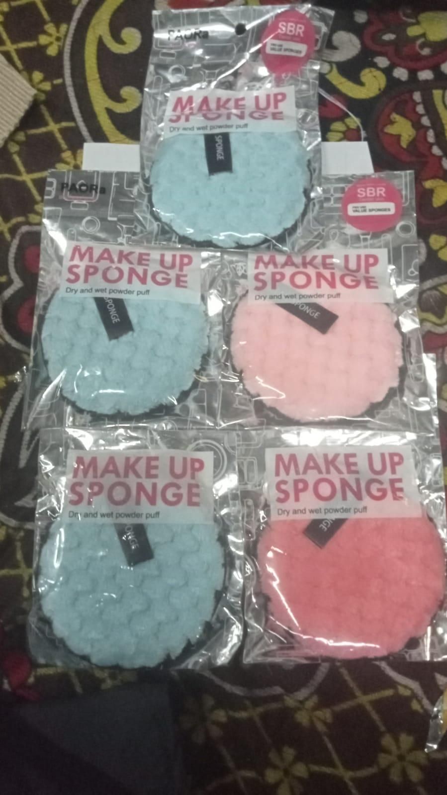 Microfiber Reusable Makeup Removal Sponge Pads For Deep Cleansing (Pack of 3) - Premium  from Roposo Clout - Just $595! Shop now at Mystical9