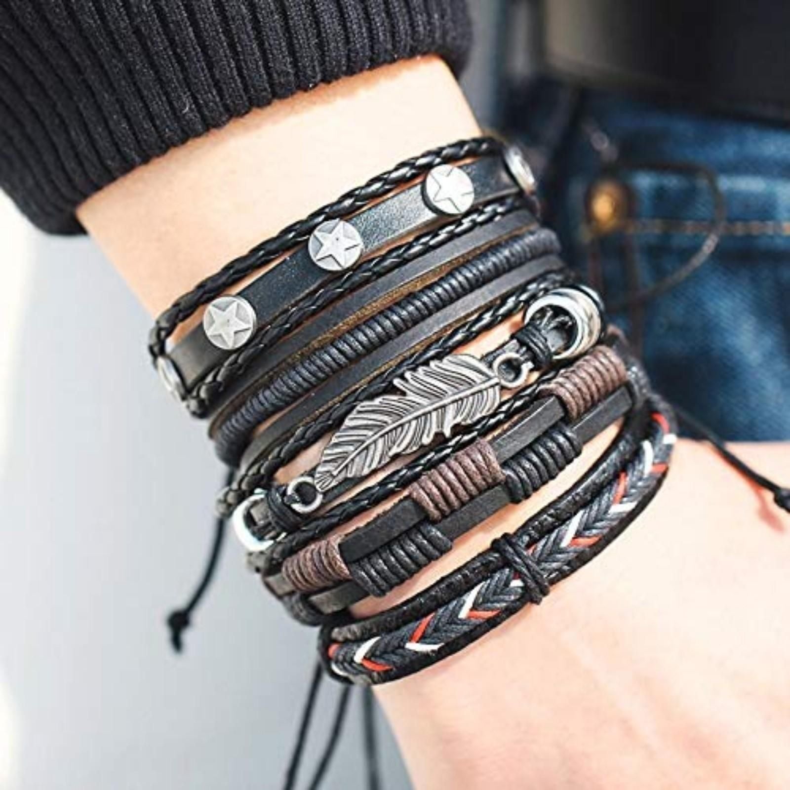 Combo of Latest Men's Bracelets - Premium  from Roposo Clout - Just $608! Shop now at Mystical9