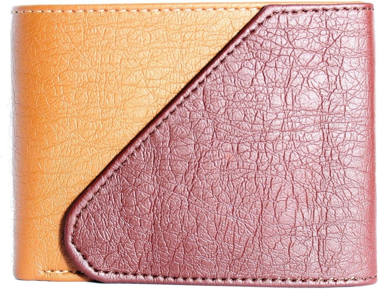 SAMTROH Men Casual Tan, Brown Artificial Leather Wallet (5 Card Slots) - Premium  from Roposo Clout - Just $550! Shop now at Mystical9