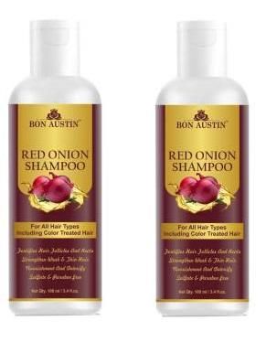 Bon Austin Red Onion Shampoo-For Hair Growth & Anti Hair Fall 100 ml  (Pack Of 2) - Premium  from Roposo Clout - Just $600! Shop now at Mystical9