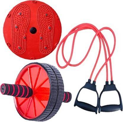 Toning Tube Band, Abs Wheel, Twister Set for Workout - Premium  from Roposo Clout - Just $900! Shop now at Mystical9