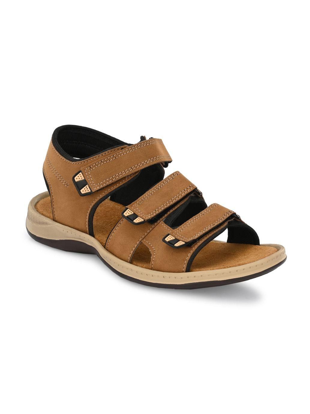Bucik Men's Beige Genuine Leather Slip-On Casual Sandal - Premium  from Roposo Clout - Just $950! Shop now at Mystical9