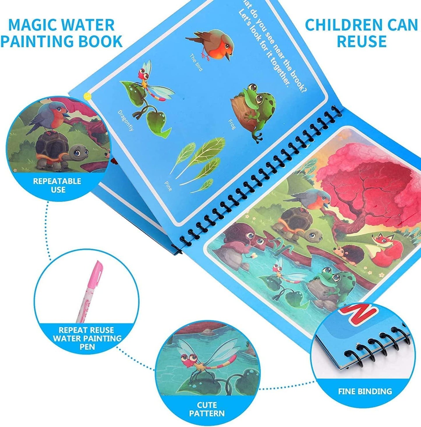 Reusable Magic Water Quick Dry Book - Premium  from Roposo Clout - Just $500! Shop now at Mystical9