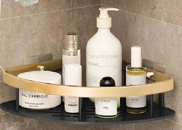 Shelf Adhesive Aluminium Bathroom Corner Shelf Organizer - Premium  from Roposo Clout - Just $780! Shop now at Mystical9