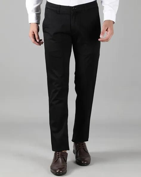 Cotton Solid Regular Fit Mens Formal Trouser - Premium  from Roposo Clout - Just $741! Shop now at Mystical9