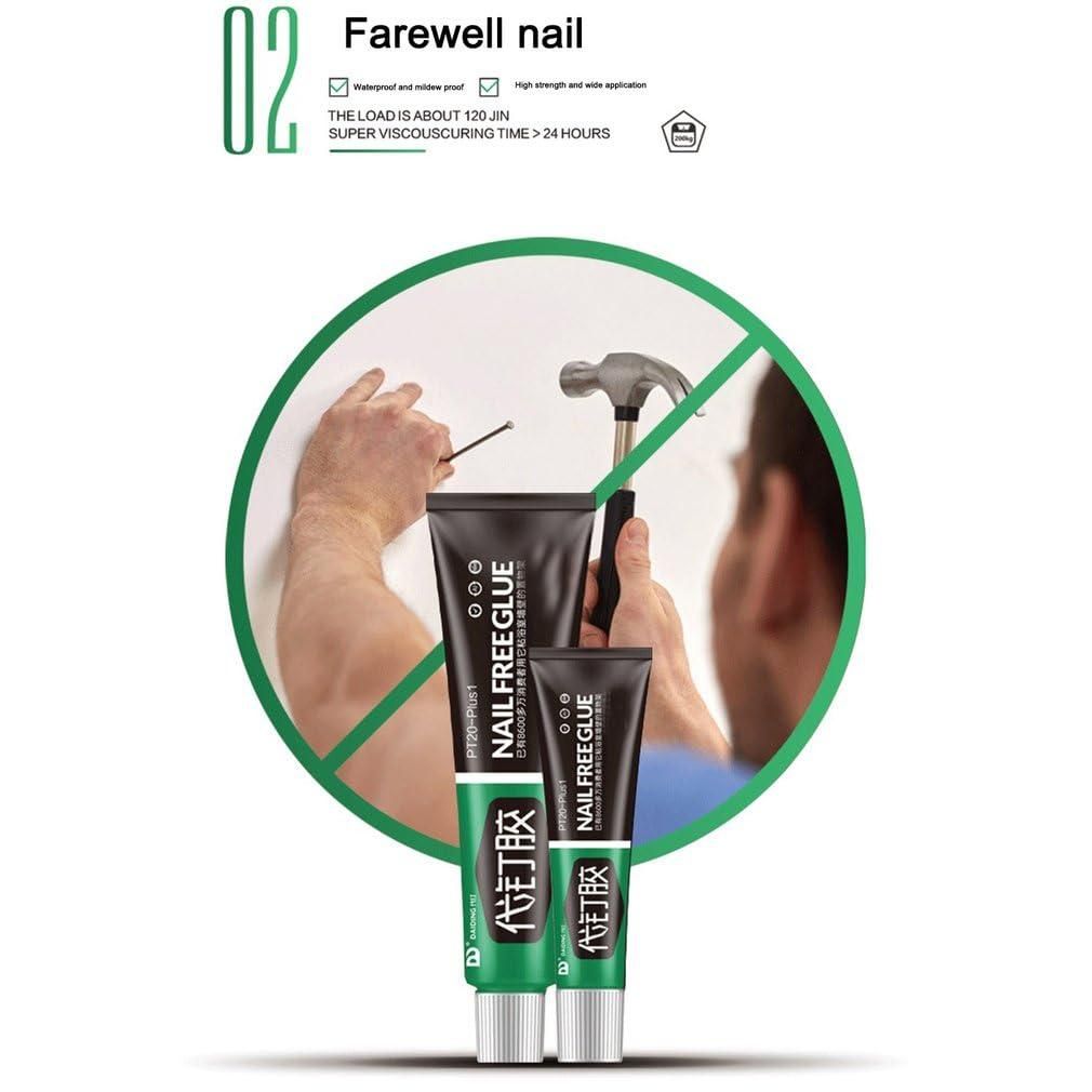 Nail Free Sealant Glue Multifunction Adhesive Glue (Pack Of 2) - Premium  from Roposo Clout - Just $570! Shop now at Mystical9