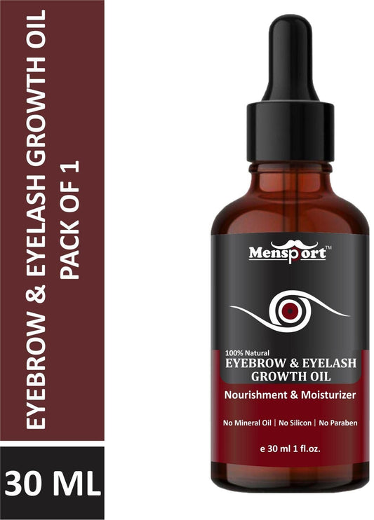 Mensport Eyebrow & Eyelash Growth Oil - Premium  from Roposo Clout - Just $500! Shop now at Mystical9
