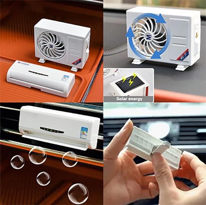 Mini Solar Car Perfume Air Conditioning Aromatherapy Machine Perfume - Premium  from Roposo Clout - Just $900! Shop now at Mystical9