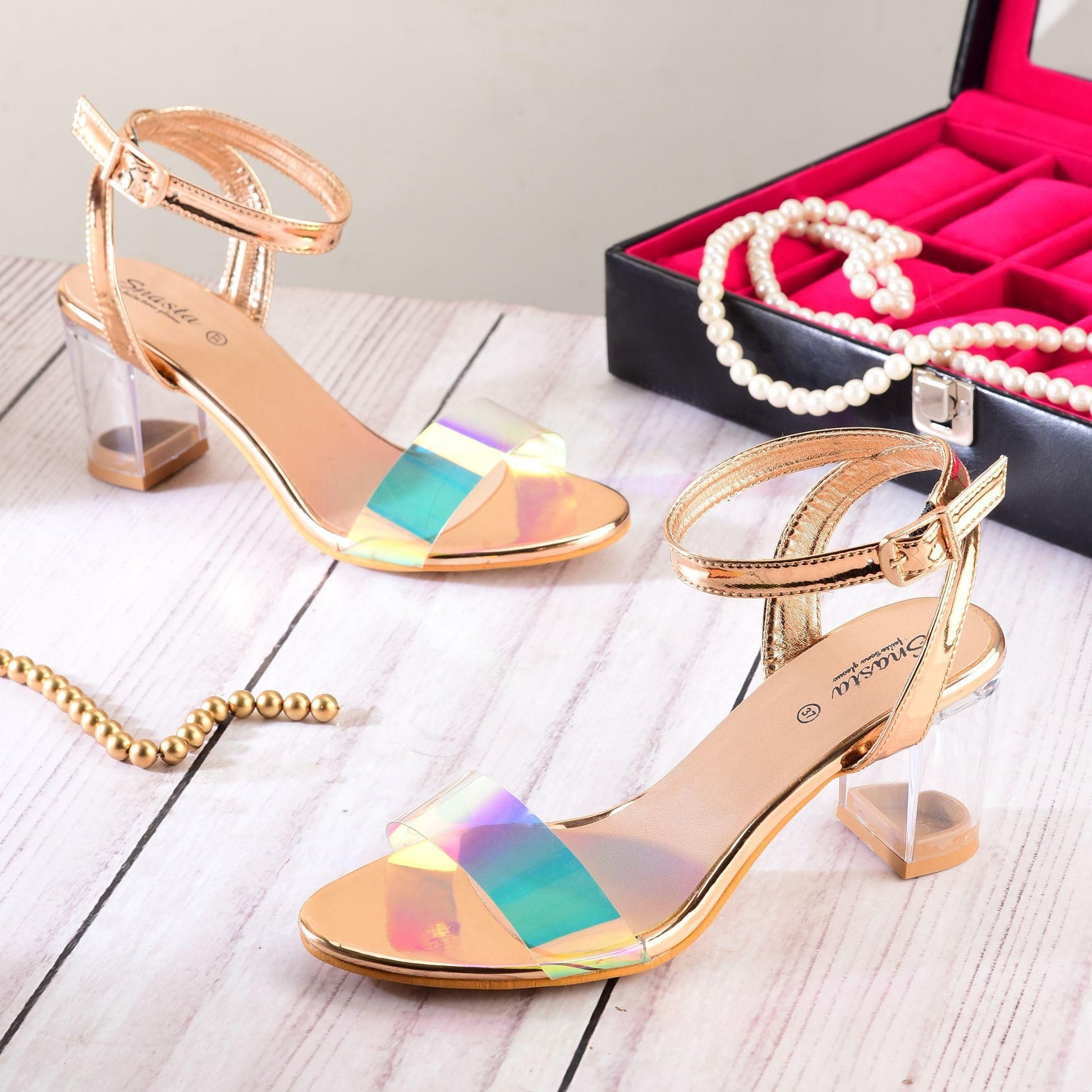 Transparent Heels For Women - Premium  from Roposo Clout - Just $965! Shop now at Mystical9
