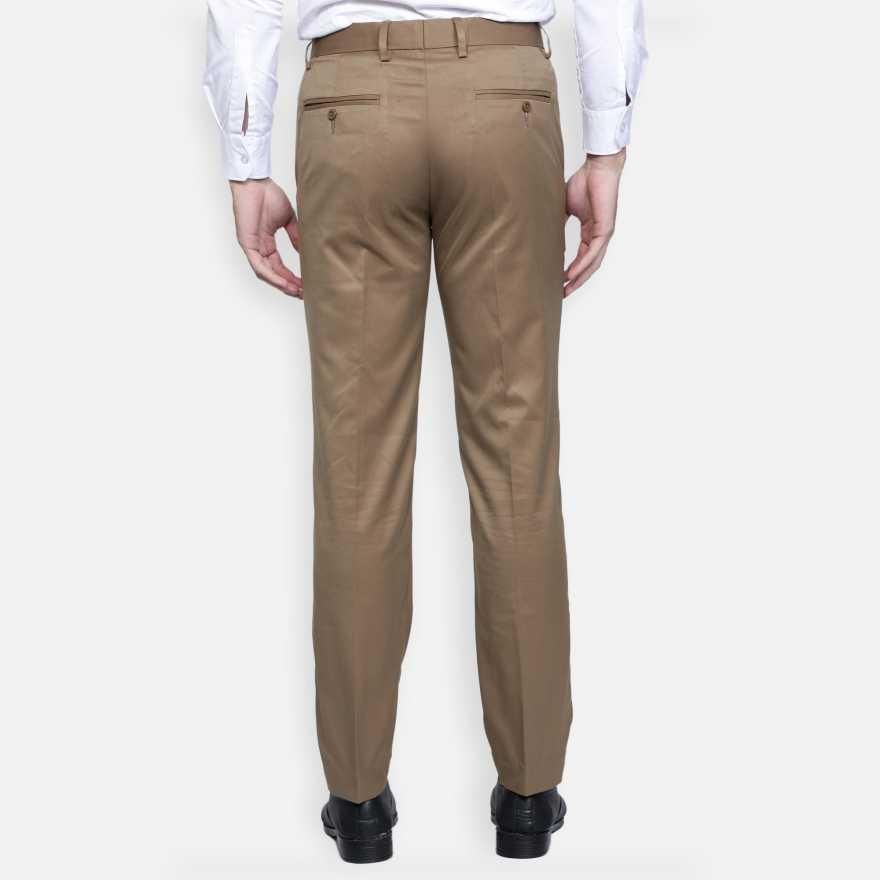 Lycra Blend Solid Regular Fit Mens Formal Trousers - Premium  from Roposo Clout - Just $770! Shop now at Mystical9