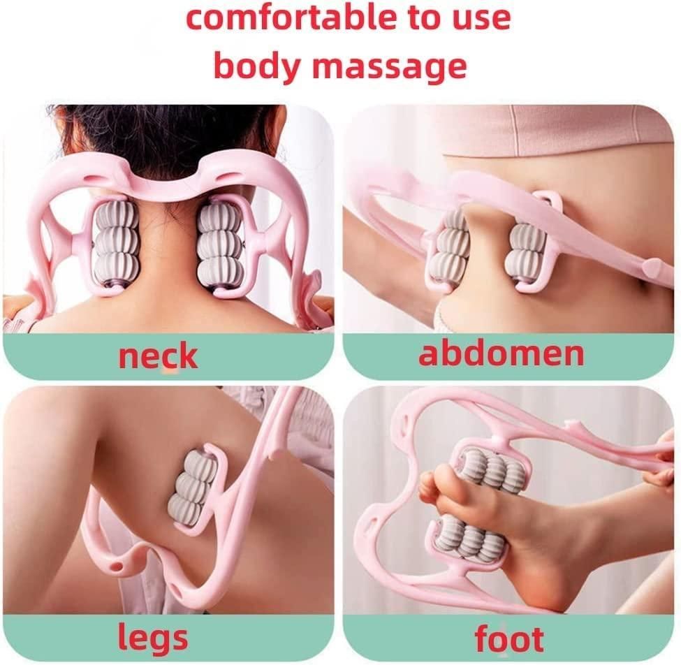 6 Wheel Dual Pressure Point Cervical Neck Massager - Premium  from Roposo Clout - Just $700! Shop now at Mystical9