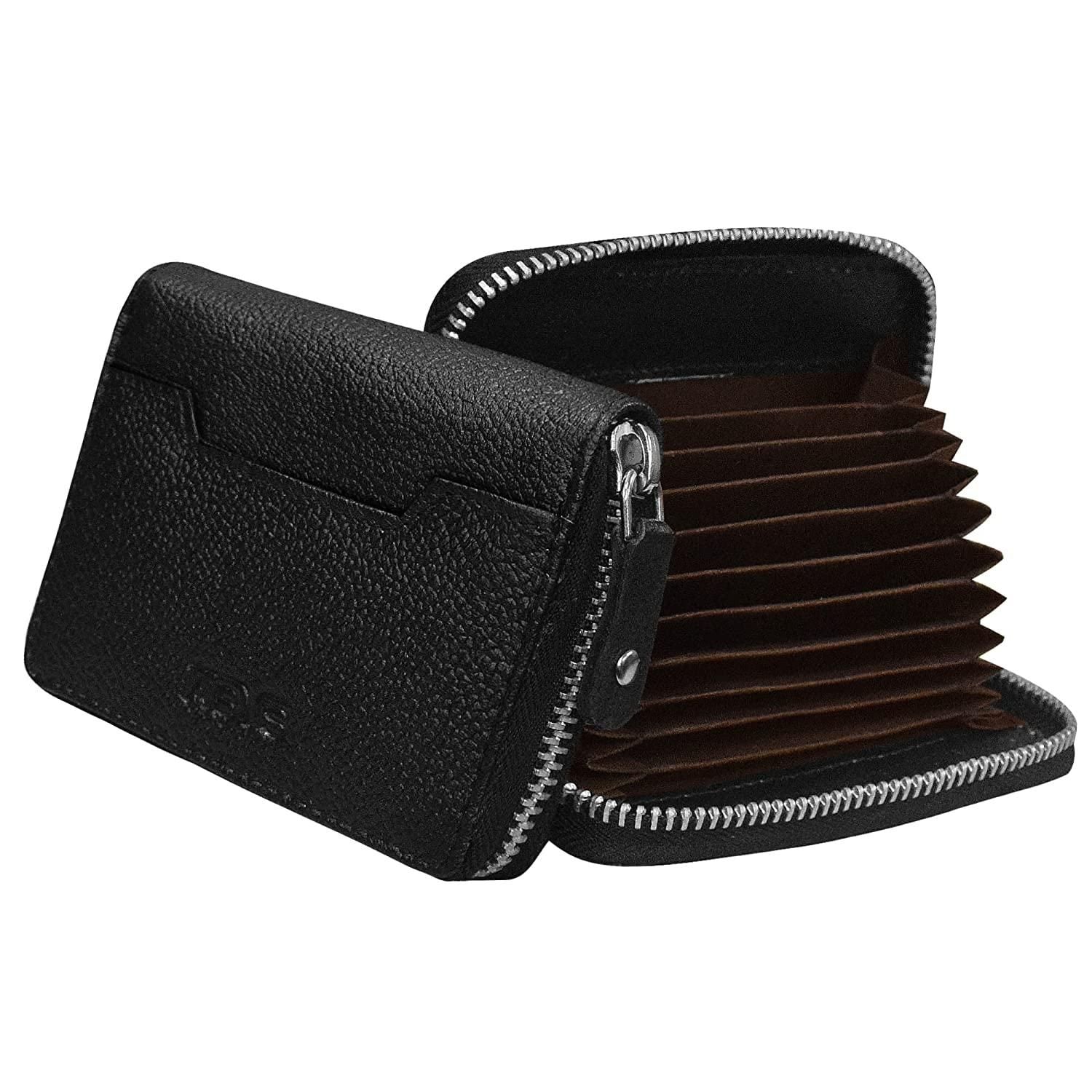 Leather Credit Card Holder Wallet with 9 Card Slots & 2 Money Pockets - Premium  from Roposo Clout - Just $560! Shop now at Mystical9