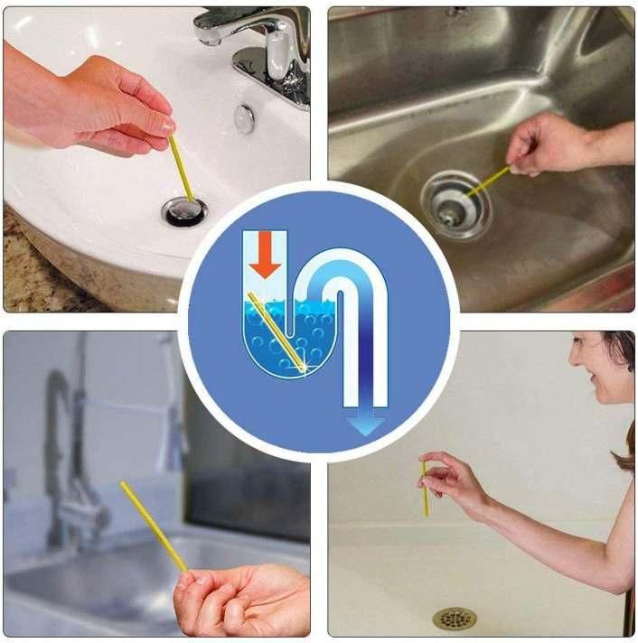 Drain Cleaner Stick Remove Bad Smell of Drain, Toilet Pipes, Bathtub, Kitchen Sink - Premium  from Roposo Clout - Just $500! Shop now at Mystical9