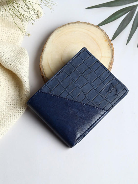 SAMTROH Men Blue Artificial Leather Wallet (5 Card Slots) - Premium  from Roposo Clout - Just $500! Shop now at Mystical9