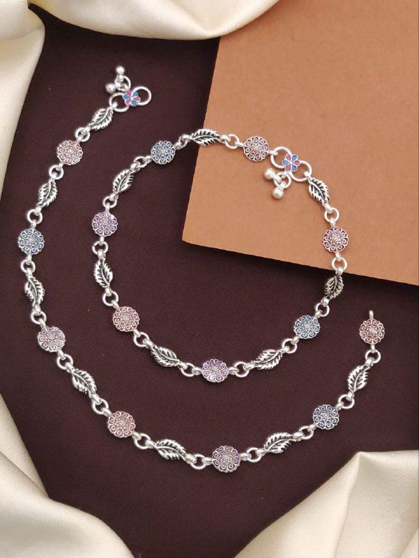 Women's Silver Plated Anklets - Premium  from Roposo Clout - Just $770! Shop now at Mystical9