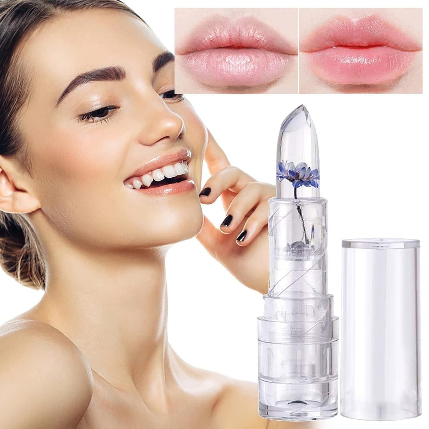 Devils Lip Plumper Flower Moisturizing Lipstick - Premium  from Roposo Clout - Just $570! Shop now at Mystical9