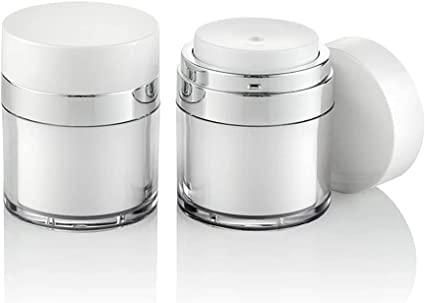 Lotion Face Cream Dispenser, Airless Travel Lotion Jar with Lid for Thick Moisturizer Skincare Cream - Premium  from Roposo Clout - Just $650! Shop now at Mystical9